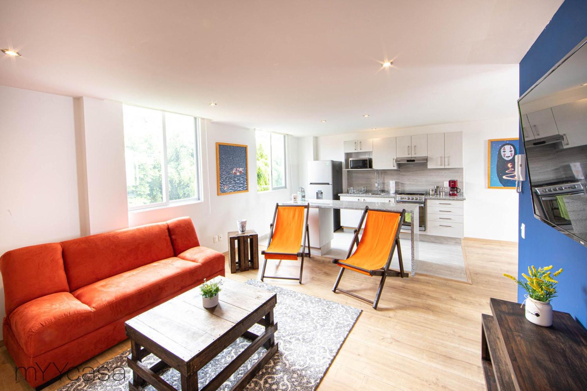Cozy And Stylish Apartment Near Polanco Mexico-stad Buitenkant foto